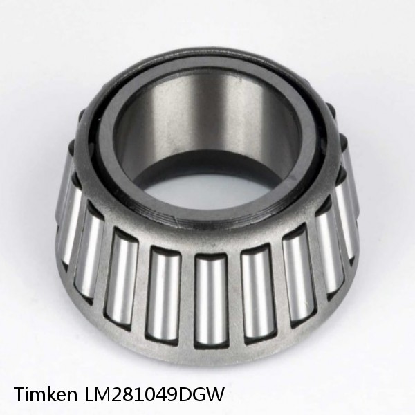 LM281049DGW Timken Tapered Roller Bearing