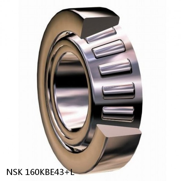160KBE43+L NSK Tapered roller bearing