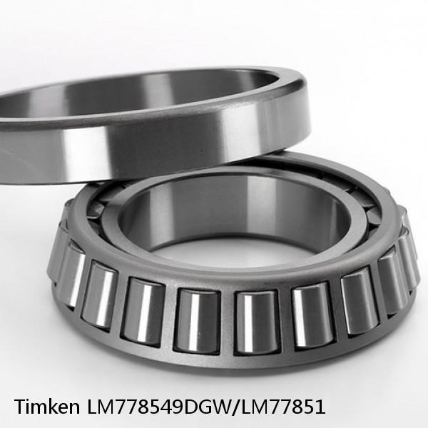 LM778549DGW/LM77851 Timken Tapered Roller Bearing #1 small image