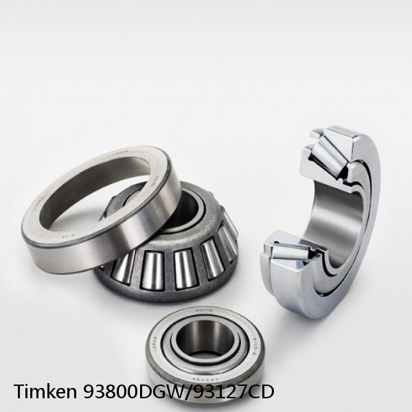 93800DGW/93127CD Timken Tapered Roller Bearing #1 small image