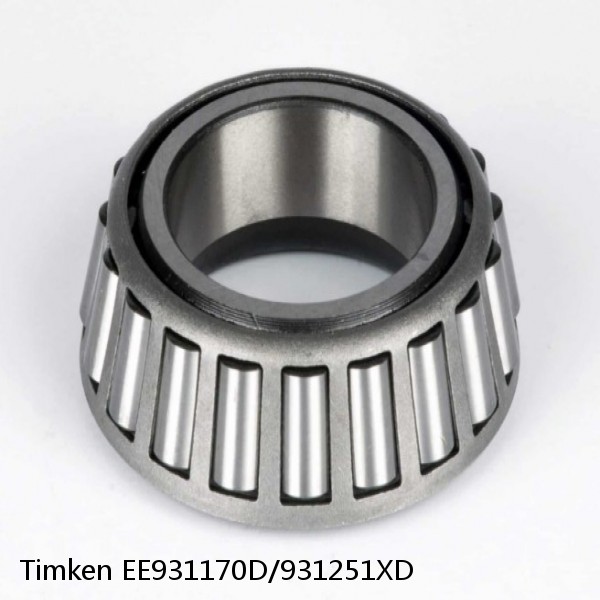 EE931170D/931251XD Timken Tapered Roller Bearing #1 small image