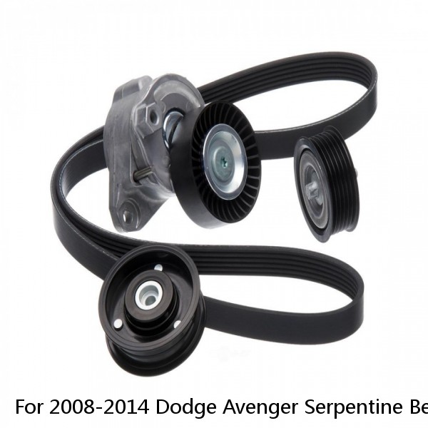 For 2008-2014 Dodge Avenger Serpentine Belt Drive Component Kit Gates 19528SR #1 small image