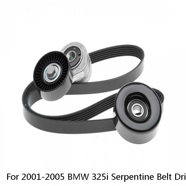 For 2001-2005 BMW 325i Serpentine Belt Drive Component Kit Gates 91541HH #1 small image