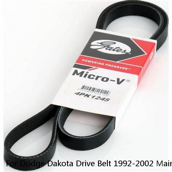 For Dodge Dakota Drive Belt 1992-2002 Main Drive Serpentine Belt 7 Rib Count #1 small image