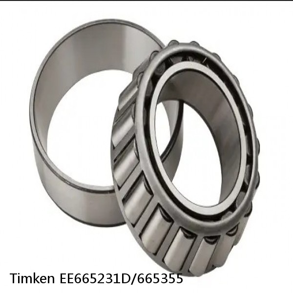EE665231D/665355 Timken Tapered Roller Bearing #1 image