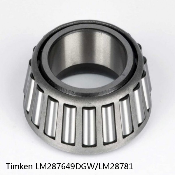 LM287649DGW/LM28781 Timken Tapered Roller Bearing #1 image