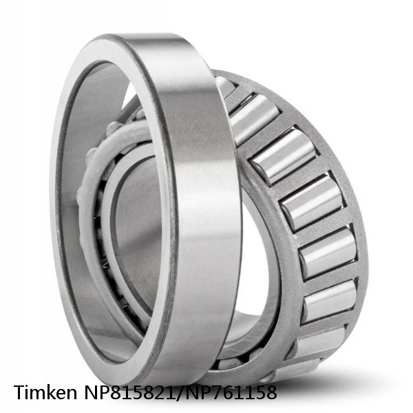 NP815821/NP761158 Timken Tapered Roller Bearing #1 image