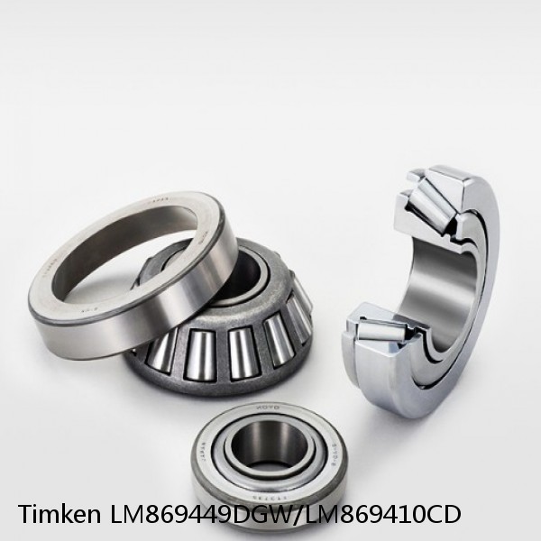 LM869449DGW/LM869410CD Timken Tapered Roller Bearing #1 image