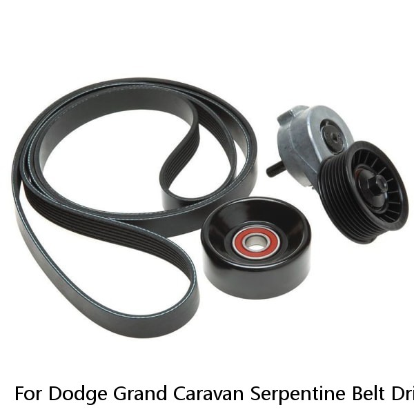 For Dodge Grand Caravan Serpentine Belt Drive Component Kit Gates 64795WN #1 image