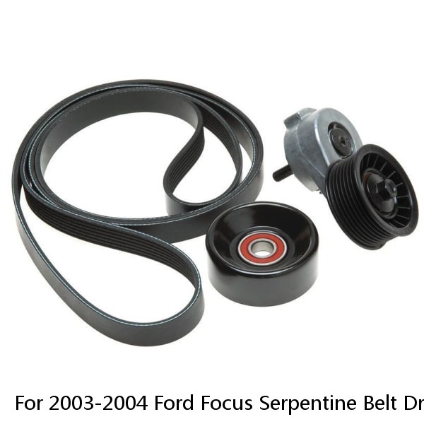 For 2003-2004 Ford Focus Serpentine Belt Drive Component Kit Gates 68398NV #1 image