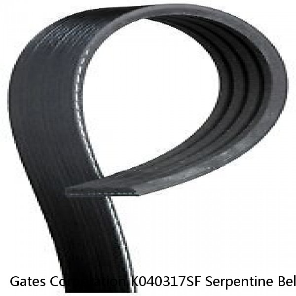 Gates Corporation K040317SF Serpentine Belt   Stretch Fit Micro V Serpentine #1 image